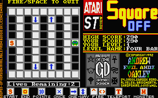 ST GameBase Square_Off Atari_ST_Review 1993