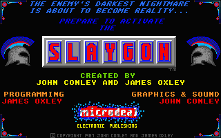 ST GameBase Slaygon Microdeal 1987