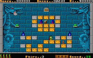 ST GameBase Solomon's_Key U.S._Gold_Ltd 1986