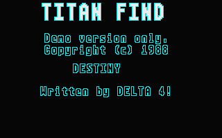 ST GameBase Titan_Find_(Demo) Non_Commercial 1988