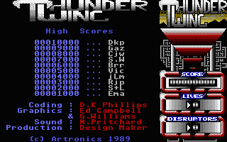ST GameBase Thunder_Wing Cascade 1989