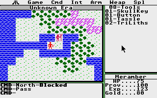 ST GameBase Ultima_II_:_Revenge_of_the_Enchantress Origin_Systems 1985