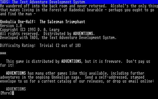 ST GameBase Unnkulia_One-Half_:_The_Salesman_Triumphant Non_Commercial 1993