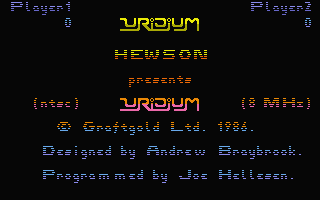 ST GameBase Uridium Hewson_Consultants_Ltd 1986