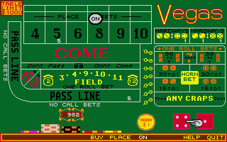 ST GameBase Vegas_Craps California_Dreams 1987