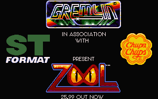 ST GameBase Zool_(Demo) ST_Format 1993