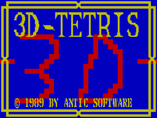 ZX GameBase 3D_Tetris Antic_Software 1989