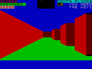 ZX GameBase 3D_Monster_Chase Romik_Software 1984