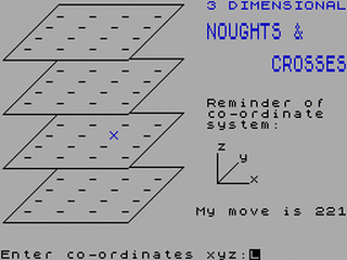 ZX GameBase 3_Dimensional_Noughts_&_Crosses Logic_Systems 1982
