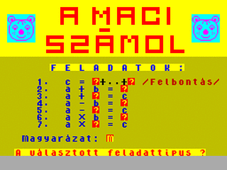 ZX GameBase A_Maci_Szamol Novotrade_Rt. 1985