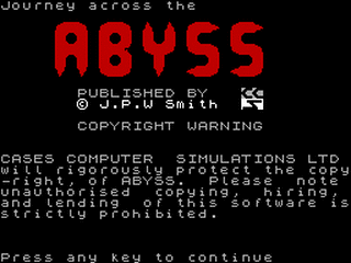 ZX GameBase Abyss CCS 1984