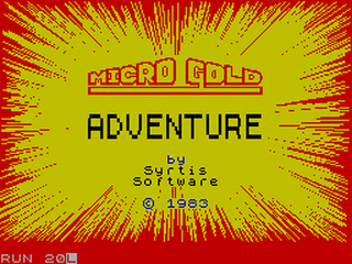 ZX GameBase Adventure Micro_Gold 1983