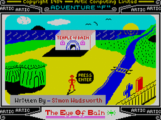 ZX GameBase Adventure_F:_Eye_of_Bain,_The Artic_Computing 1984