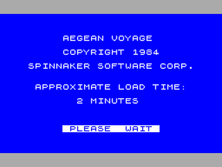 ZX GameBase Aegean_Voyage Spinnaker_Software_Corporation 1984