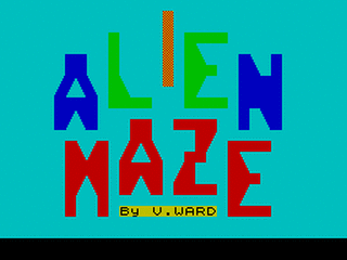 ZX GameBase Alien_Maze CRL_Group_PLC 1983