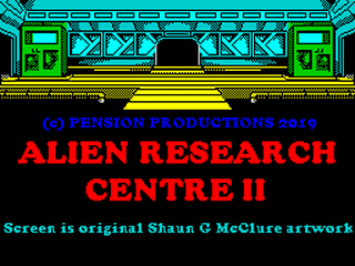 ZX GameBase Alien_Research_Centre_II Pension_Productions 2019