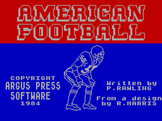 ZX GameBase American_Football Mind_Games 1984