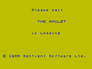 ZX GameBase Amulet,_The Sentient_Software 1985