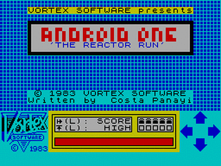 ZX GameBase Android_One:_The_Reactor_Run Vortex_Software 1983