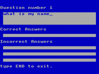 ZX GameBase Answer_Back_Junior_(+3_Disk) Kosmos_Software 1985