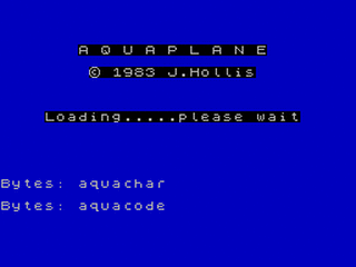 ZX GameBase Aquaplane Quicksilva 1983