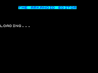 ZX GameBase Arkanoid_Editor Mark_Alexander 1987