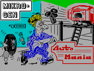 ZX GameBase Automania Mikro-Gen 1984