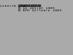 ZX GameBase Autorennen EMM_Software 1983