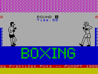 ZX GameBase Boxing Fuxoft 1985