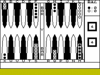 ZX GameBase Backgammon Postern 1983