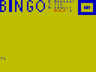ZX GameBase Bingo Creativos_Editoriales 1985