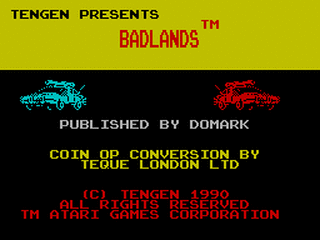 ZX GameBase Badlands Domark 1990