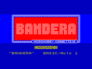 ZX GameBase Bandera MicroHobby 1985
