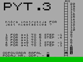 ZX GameBase Basic_Test Krajowa_Agencja_Wydawnicza 1986