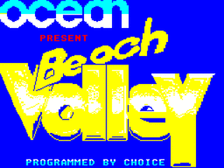 ZX GameBase Beach_Volley Ocean_Software 1989