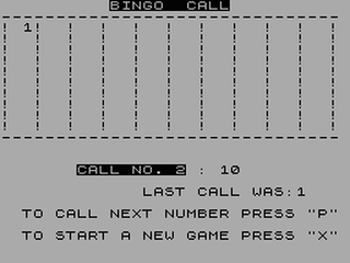 ZX GameBase Bingo_Call Sinclair_User 1983