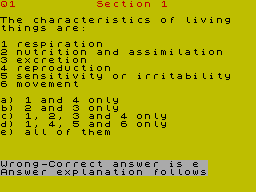 ZX GameBase Biology:_Examination_Practice_&_Tests_O_Level Sphere_Software 1986