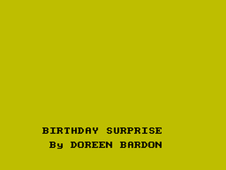 ZX GameBase Birthday_Surprise The_Guild 1992
