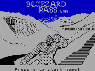ZX GameBase Blizzard_Pass_(128K) Adventuresoft_UK 1986