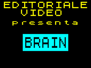 ZX GameBase Brain Editoriale_Video 1984
