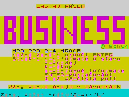 ZX GameBase Business Obchod 1984