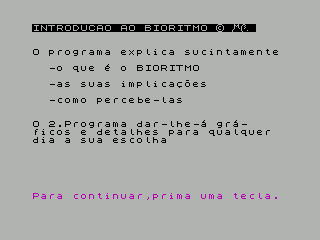 ZX GameBase Biorritmo Restelovisao 1984