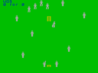 ZX GameBase Cricket Sinclair_Programs 1983