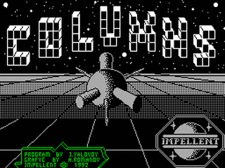 ZX GameBase Columns_(TRD) Impellent 1992