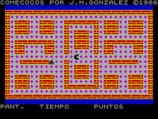 ZX GameBase Comecocos VideoSpectrum 1986