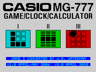 ZX GameBase Casio_MG-777_Games CSSCGC 2020