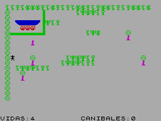 ZX GameBase Caníbales MicroHobby 1986