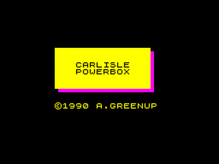 ZX GameBase Carlisle_Powerbox Ashley_Greenup 1990