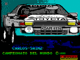 ZX GameBase Carlos_Sainz:_Campeonato_del_Mundo_de_Rallies Zigurat_Software 1991