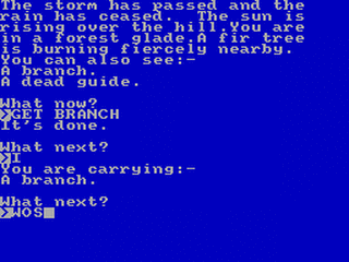 ZX GameBase Castle_Warlock Adventure_Probe_Software 1991